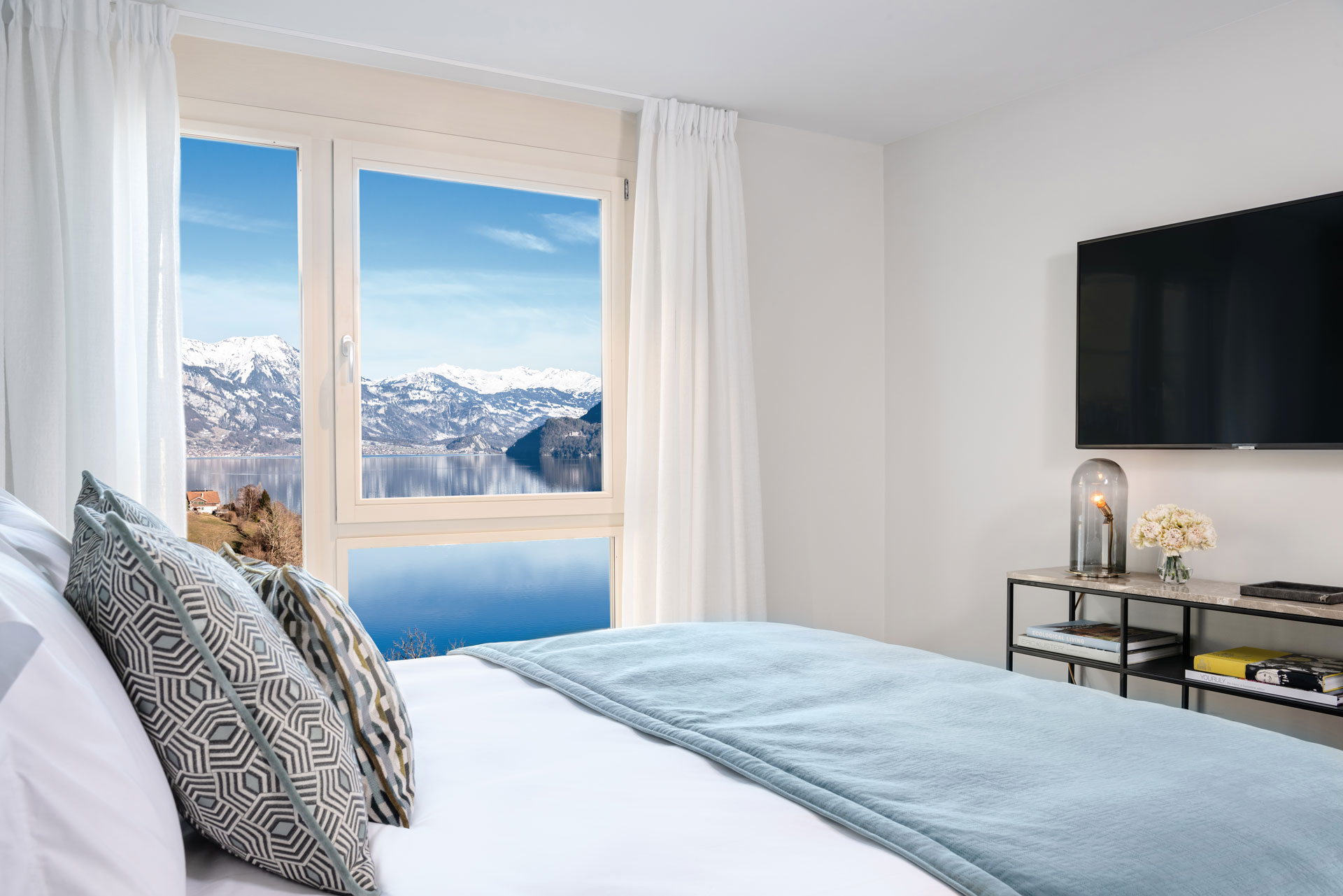 Double Bedroom 2 Florens Resort Brienzersee Interlaken