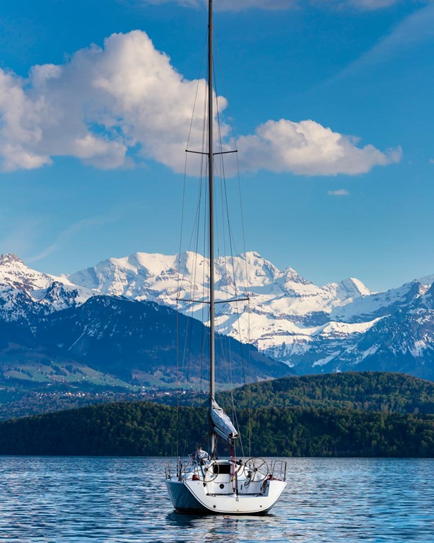 Florens Sailing Boats At Lake Thun Is 